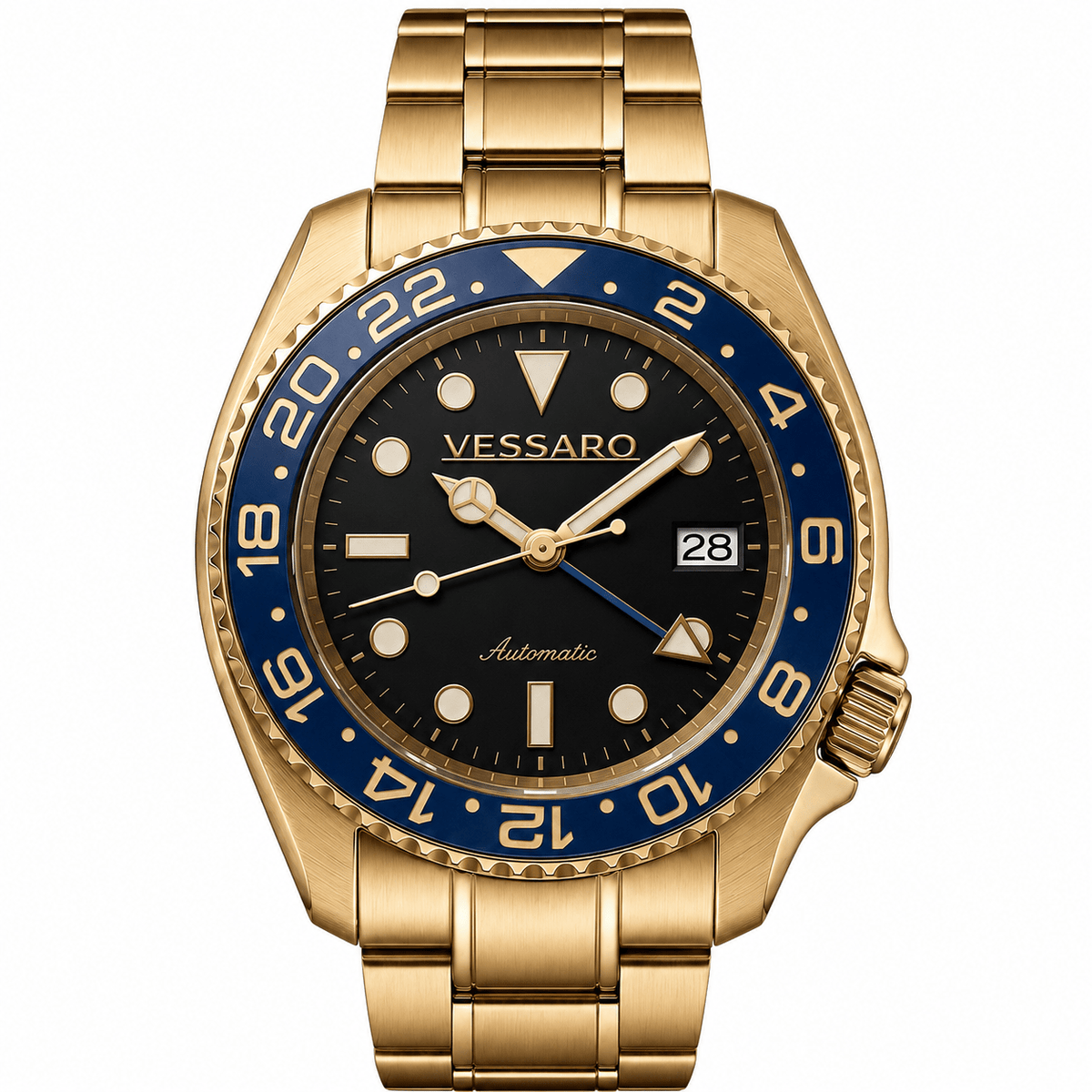 NAVEX BLACK GOLD BEZEL - Luxury | Vessaro