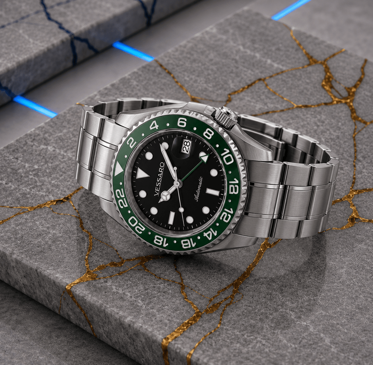 NAVEX GREEN STEEL - Luxury | Vessaro