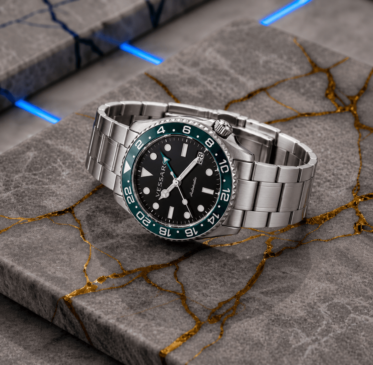 NAVEX LIGHT BLUE STEEL - Luxury | Vessaro