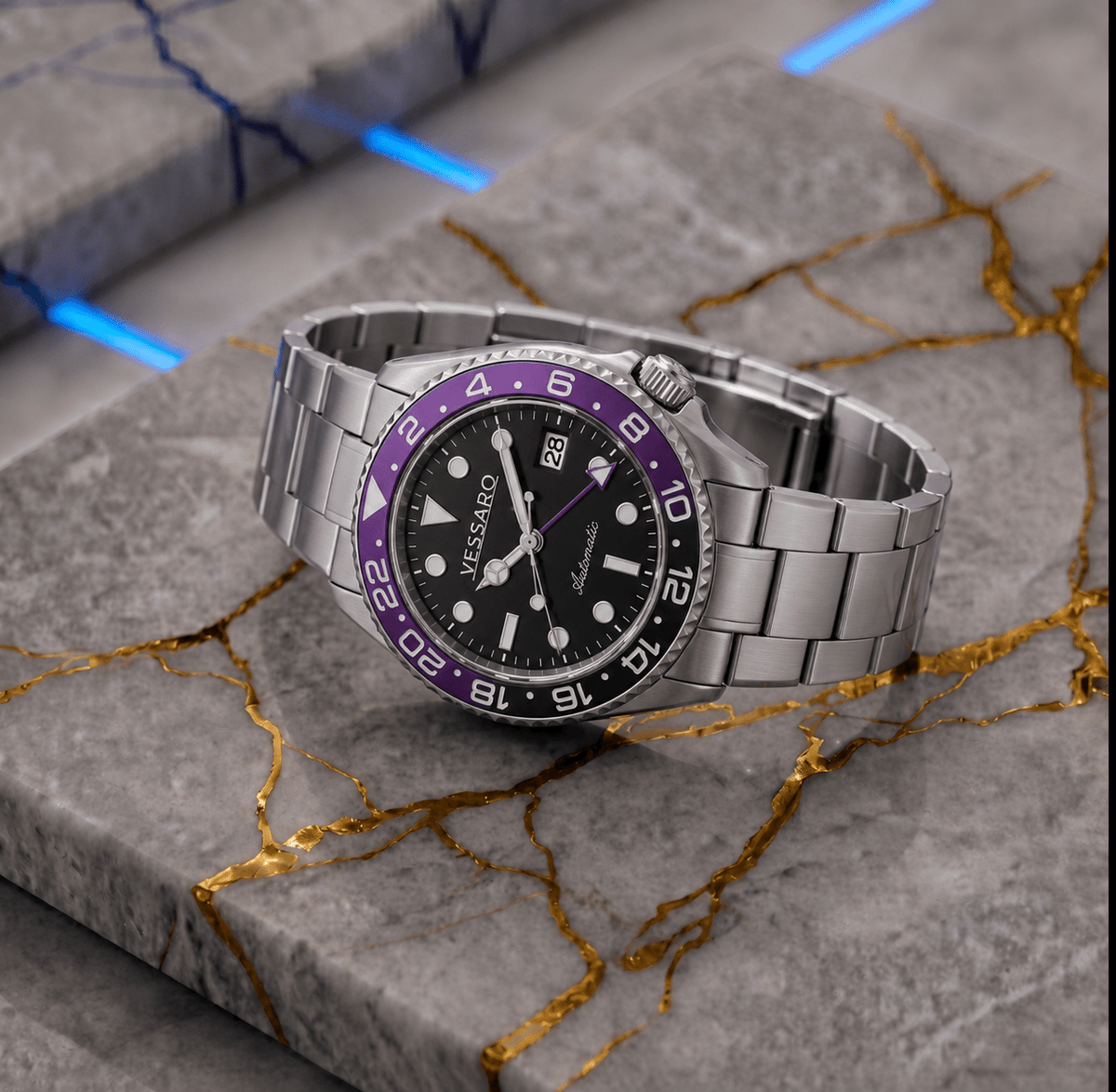 NAVEX PURPLE STEEL - Luxury | Vessaro