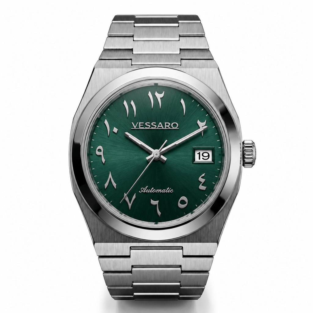 TOLARIS ARABIC GREEN SILVER - Luxury | Vessaro