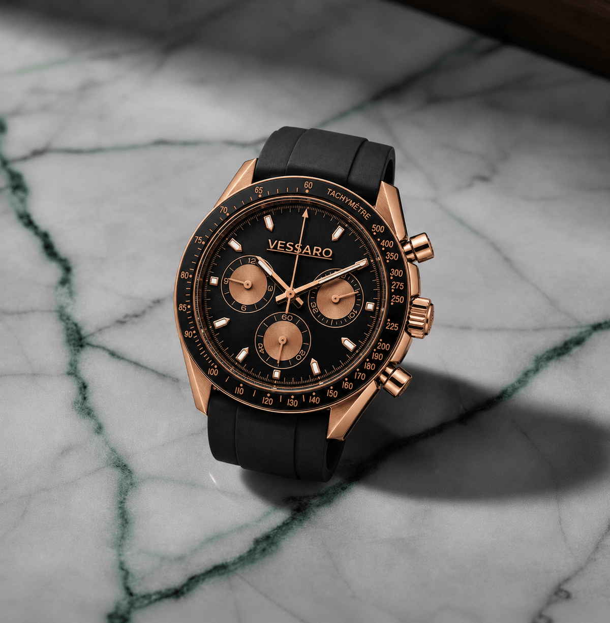 TORVEX BLACK ROSE RUBBER - Luxury | Vessaro