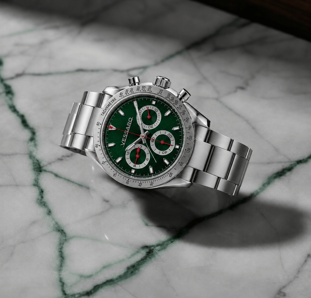 TORVEX RACE GREEN STEEL - Luxury | Vessaro