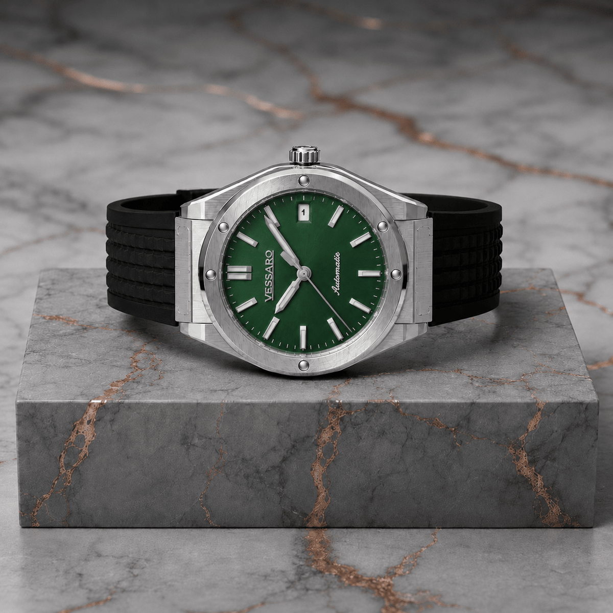 VALTOR GREEN RUBBER - Luxury | Vessaro