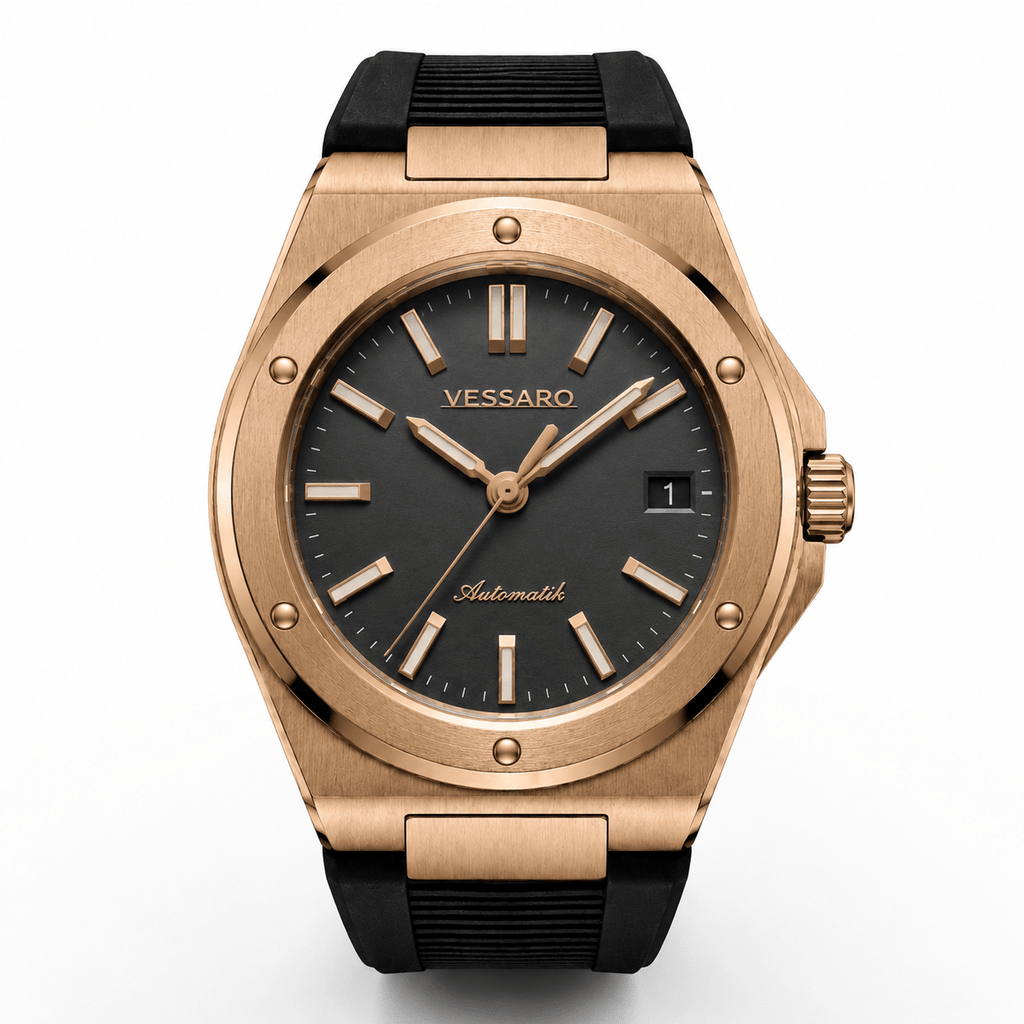VALTOR GREY ROSE RUBBER - Luxury | Vessaro
