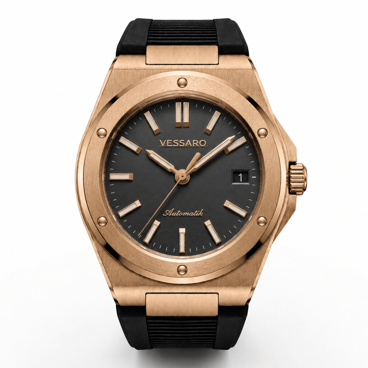 VALTOR GREY ROSE RUBBER - Luxury | Vessaro