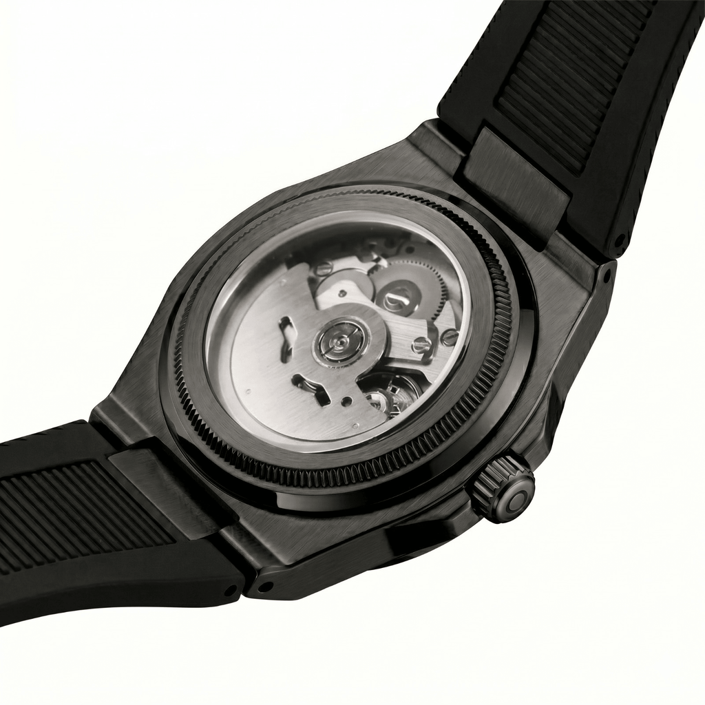 VALTOR WHITE RUBBER BLACK - Luxury | Vessaro