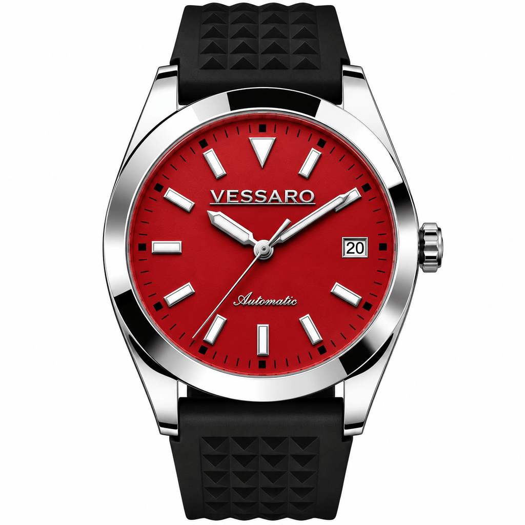 VEYRA RED RUBBER - Luxury | Vessaro